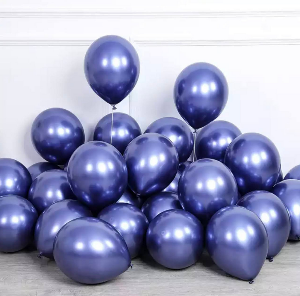 Ballonnen Metallic Blauw