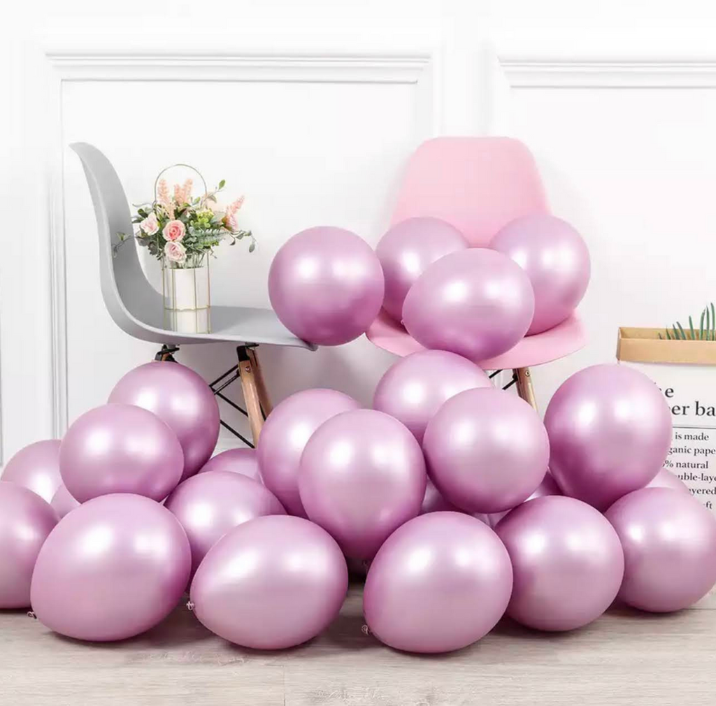 Ballonnen Metallic Roze