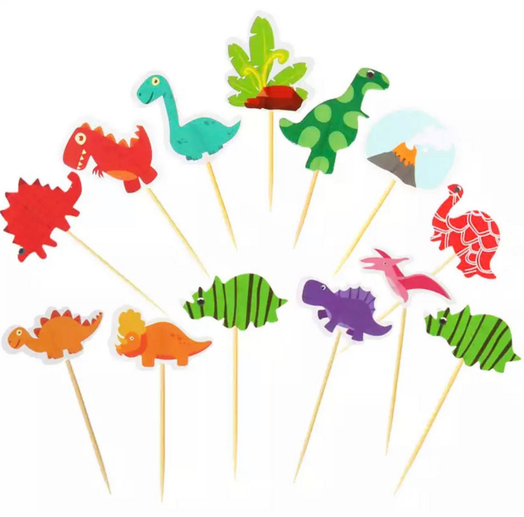 Cupcake Toppers Dino