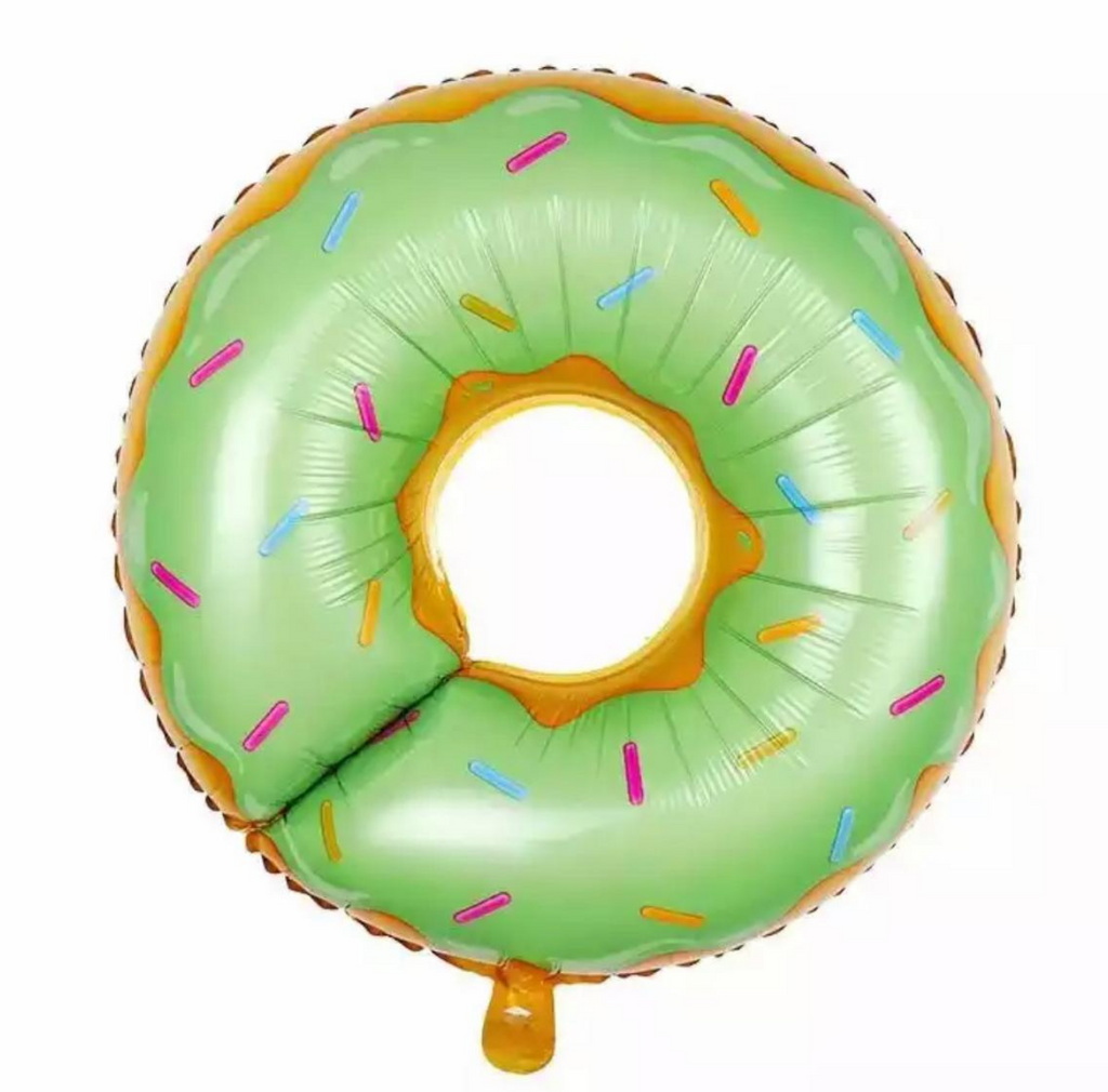 Folieballon Donut Groen