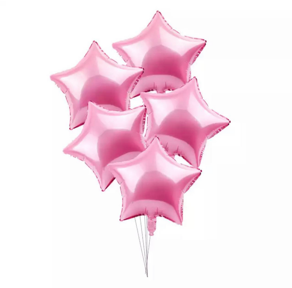 Folieballon Ster Roze