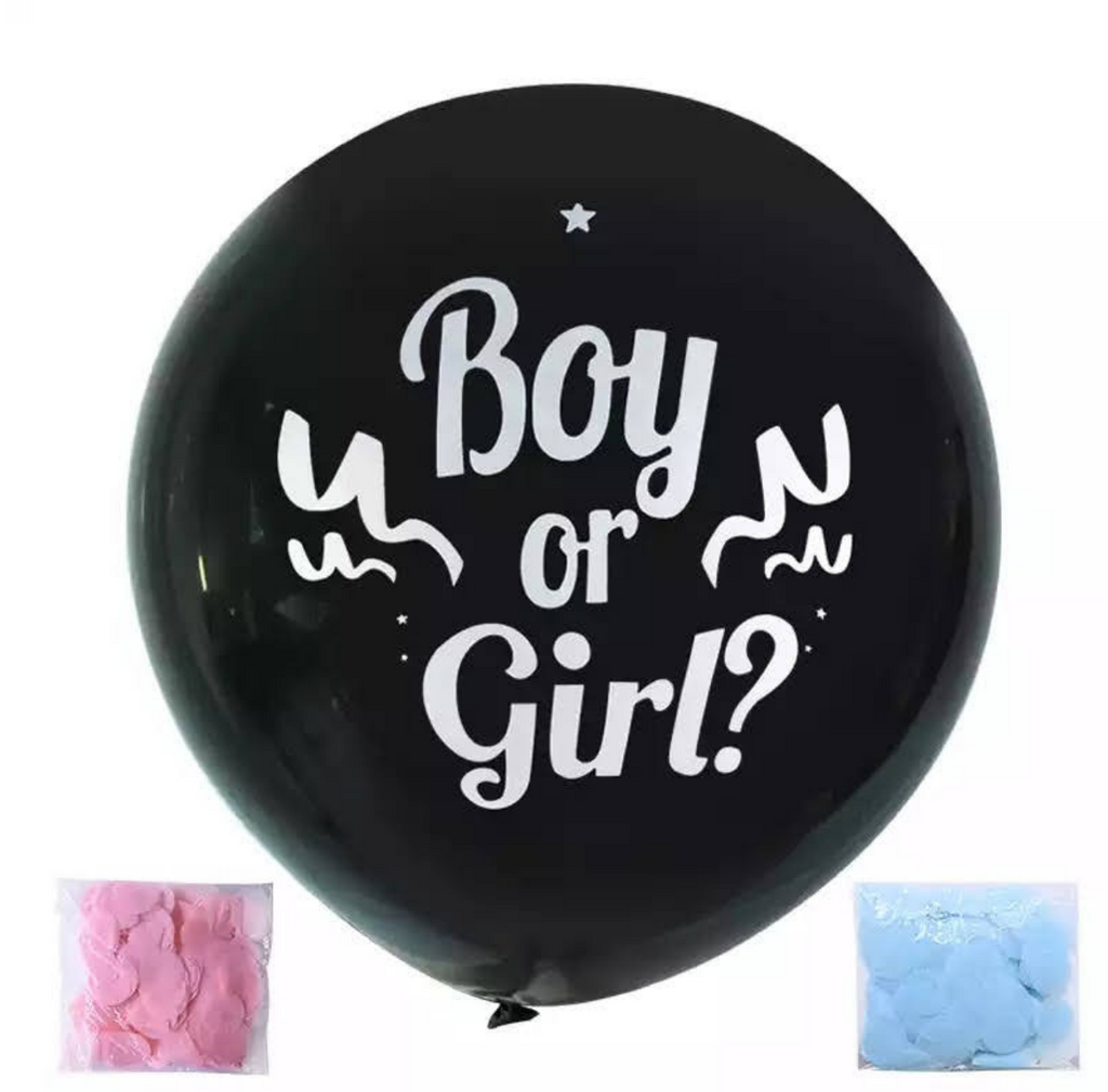 Gender Reveal Ballon Set - Boy or Girl