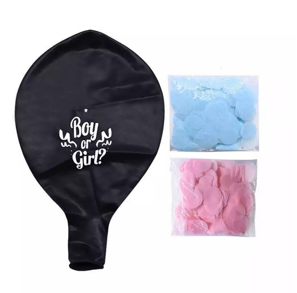 Gender Reveal Ballon Set - Boy or Girl