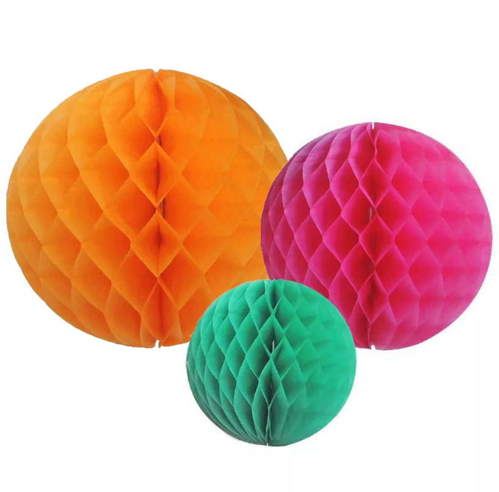 Honeycomb Mix Oranje-Roze-Groen