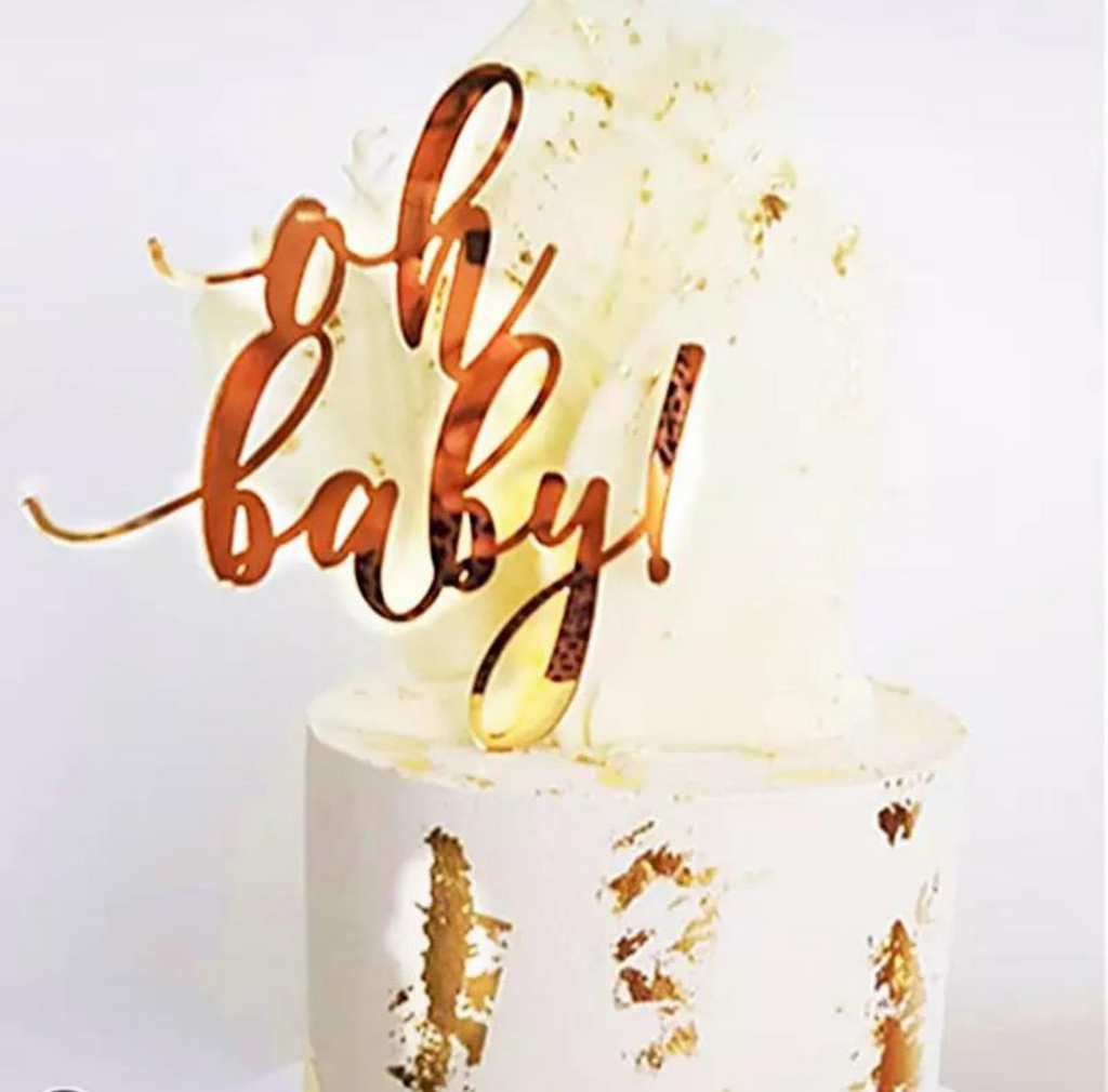 Oh Baby! Cake Topper