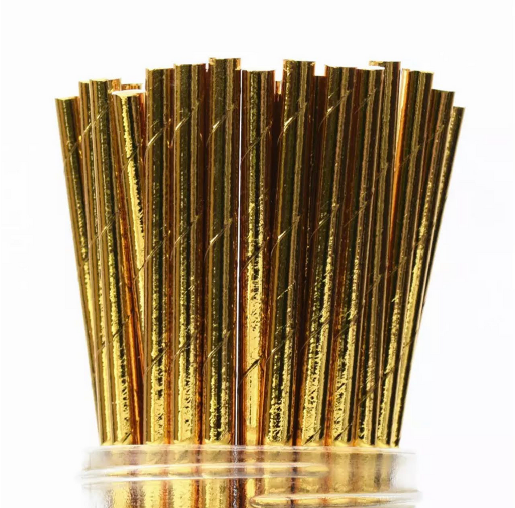 Rietjes Metallic Goud